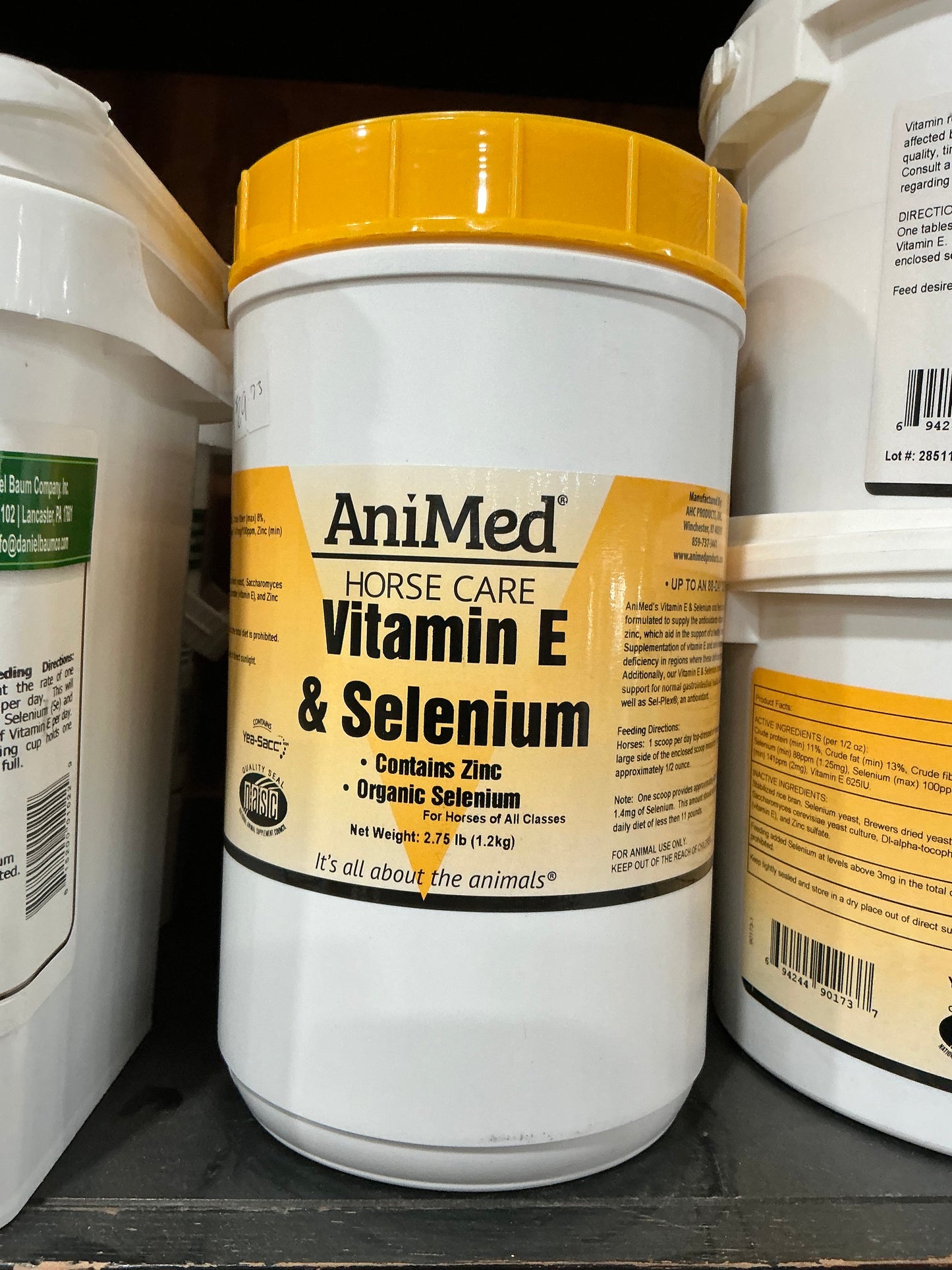 Vitamin E & Selenium 2.7lb