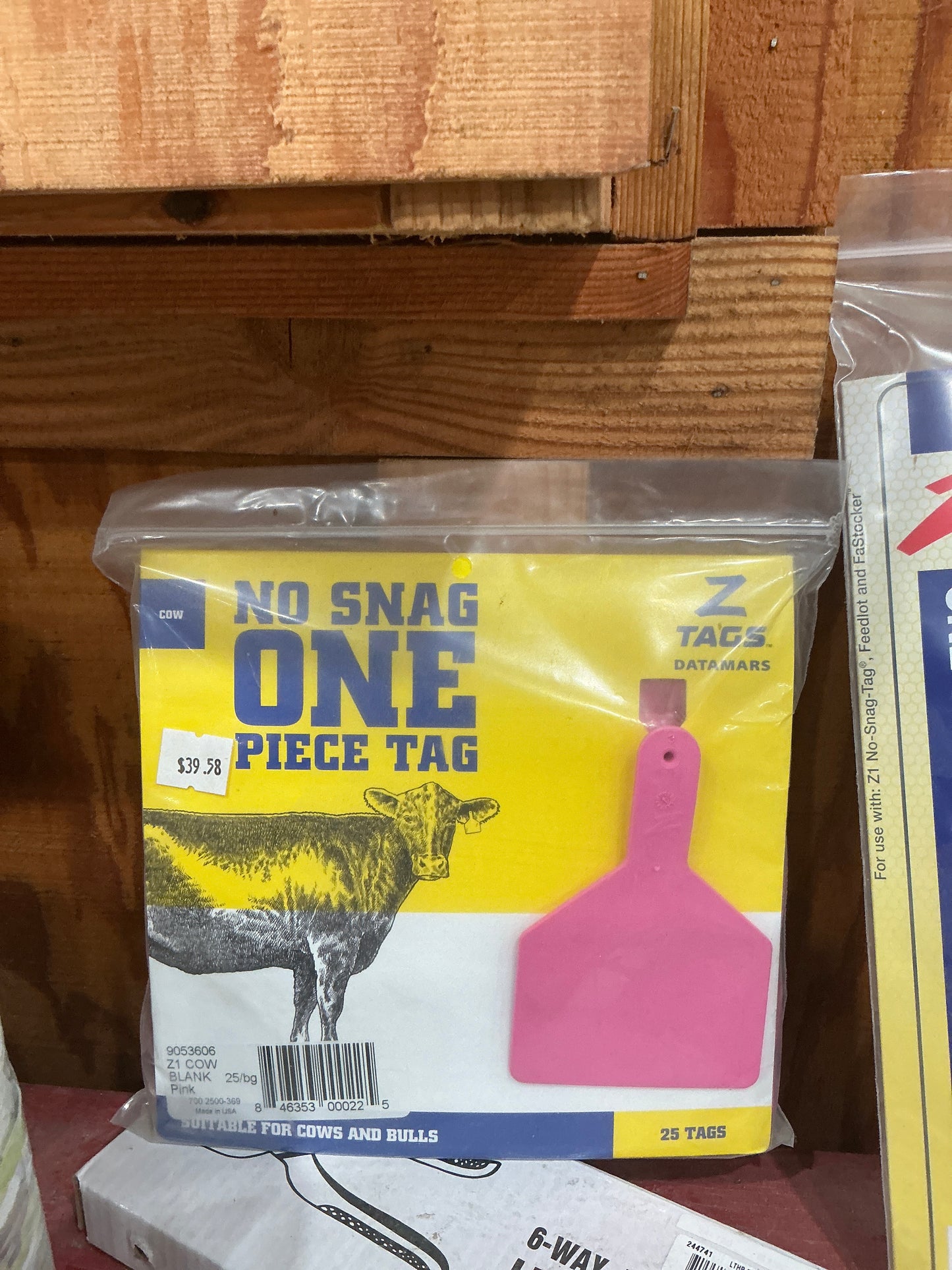 No snag eartag