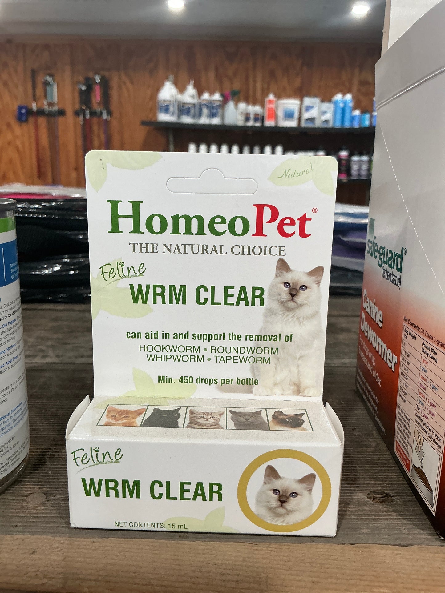 HomeoPet WRM Clear