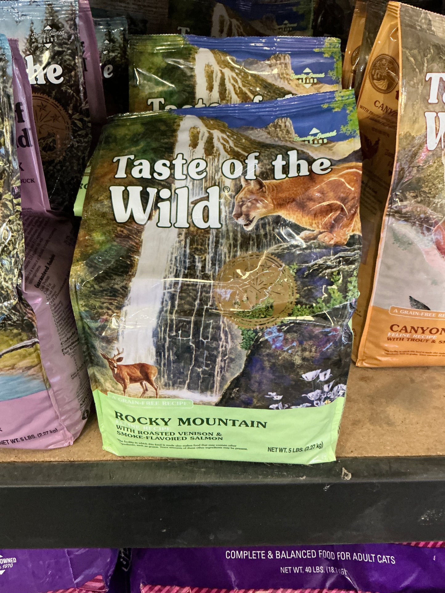 Taste of the Wild Cat Small Rocky Mountain small (5 lbs)
