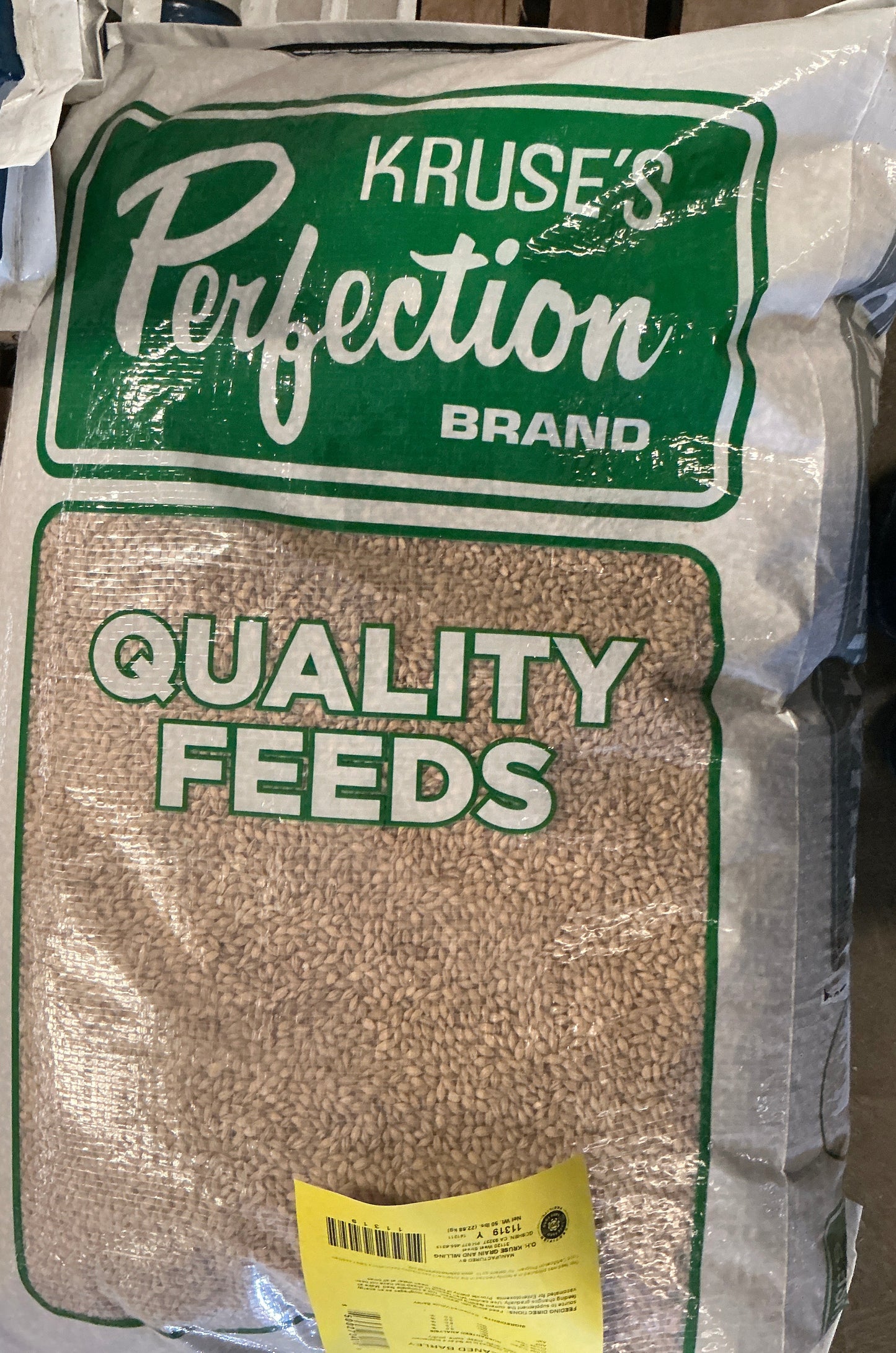 Kruse Recleaned Barley