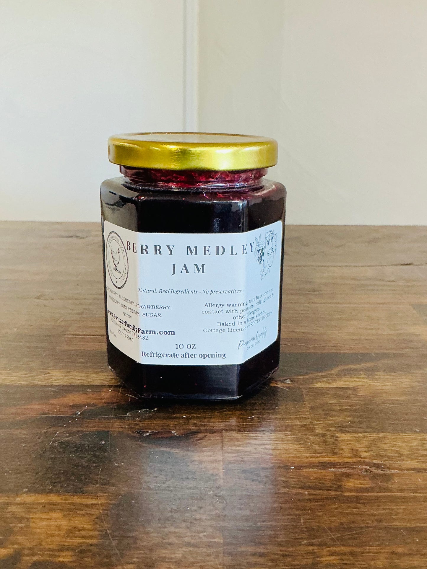 Switzer Family Farm Berry Medley Jam