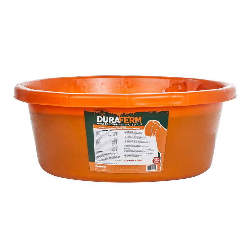 DuraFerm Sheep Concept Aid Protein Tub 125lb