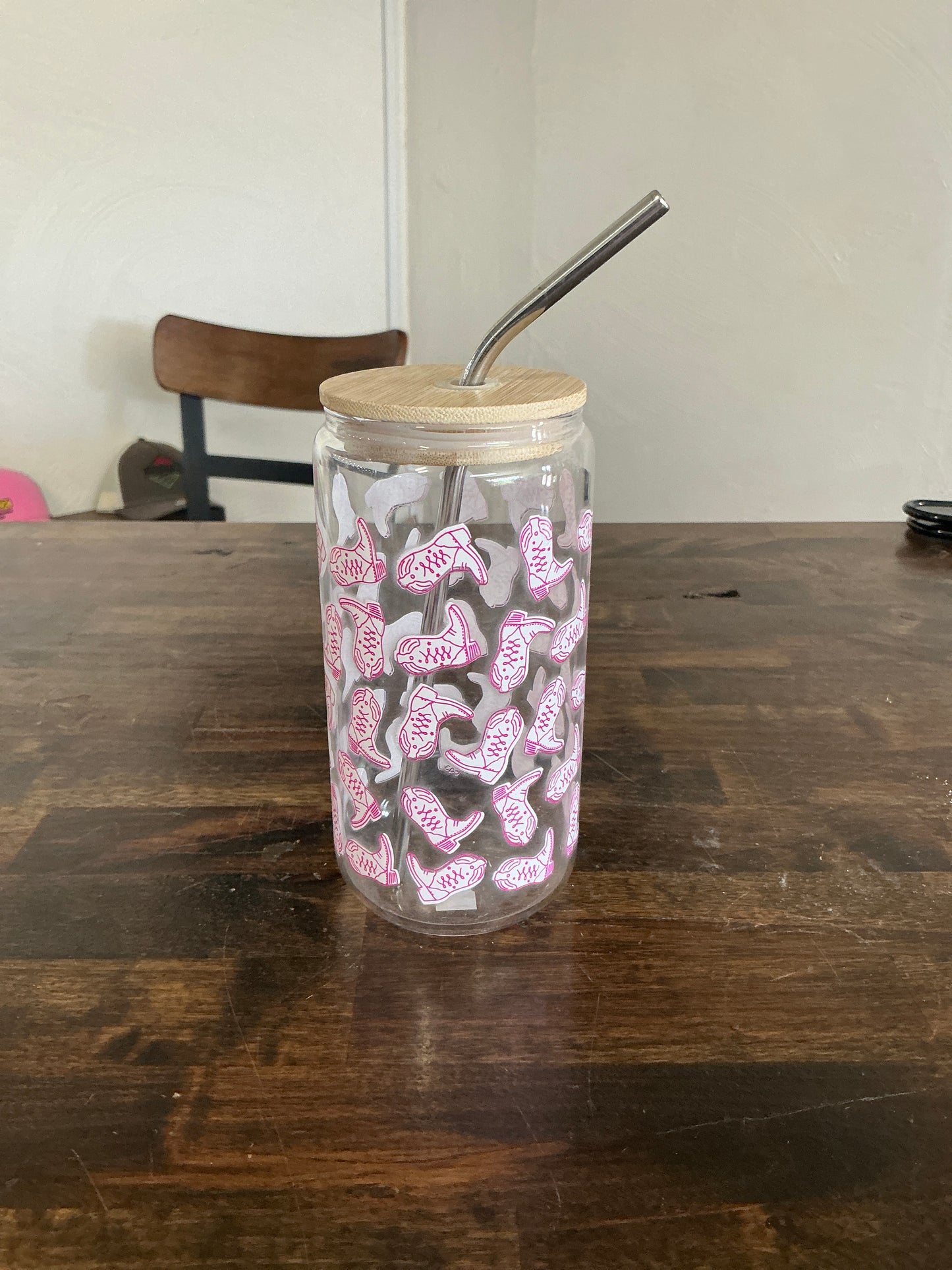 Pink Boot Cup