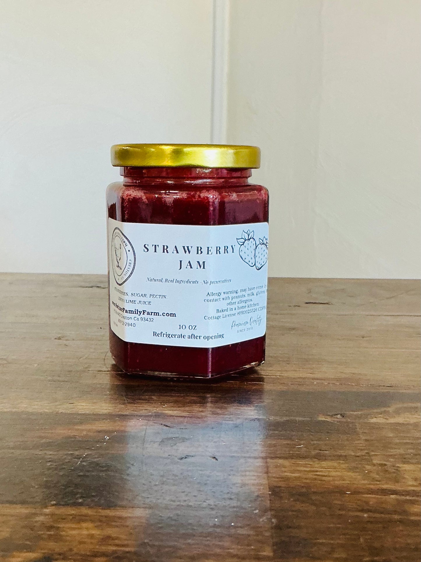 Switzer Family Farm Strawberry Jam