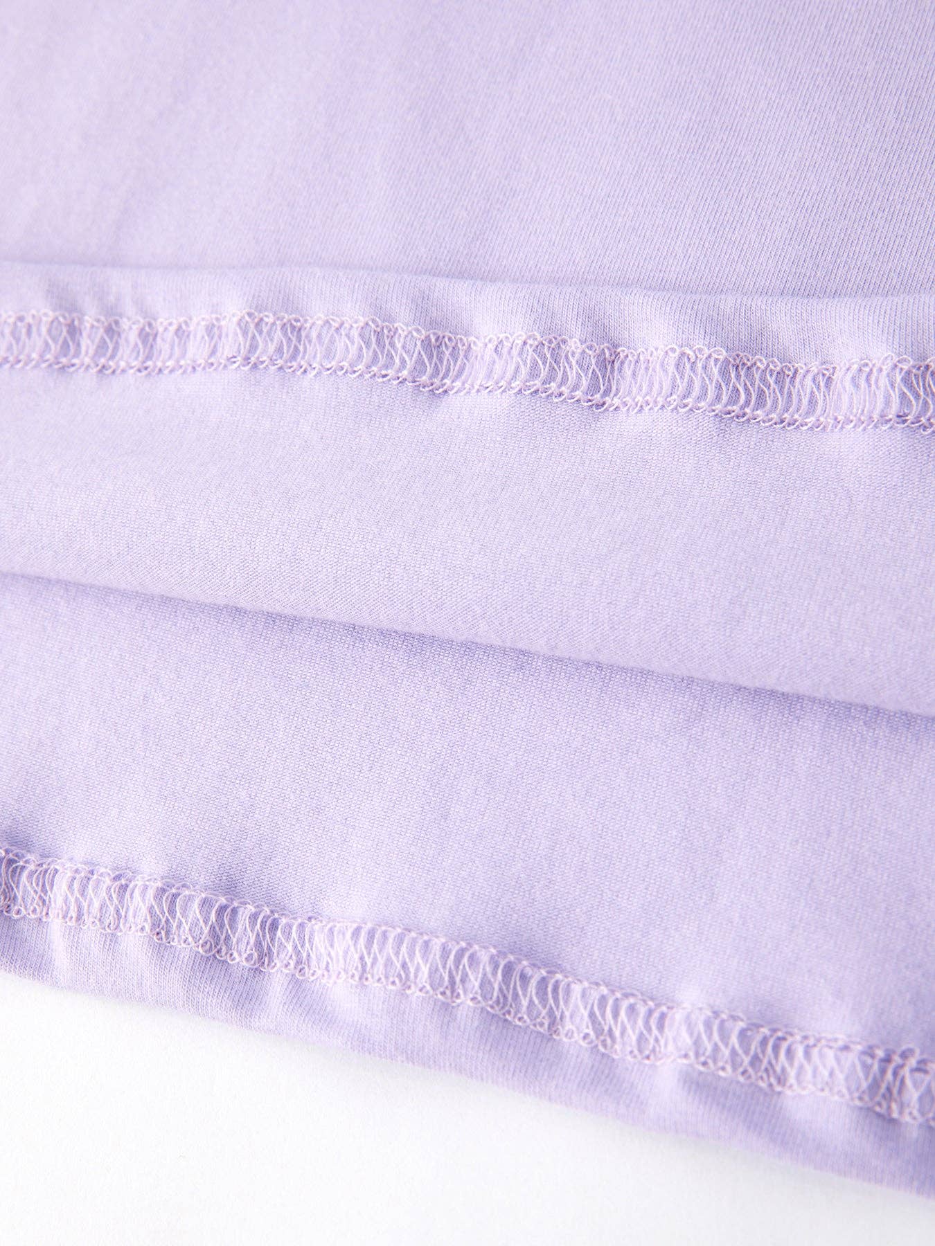 Easter Purple Print Girls Outfit: 6