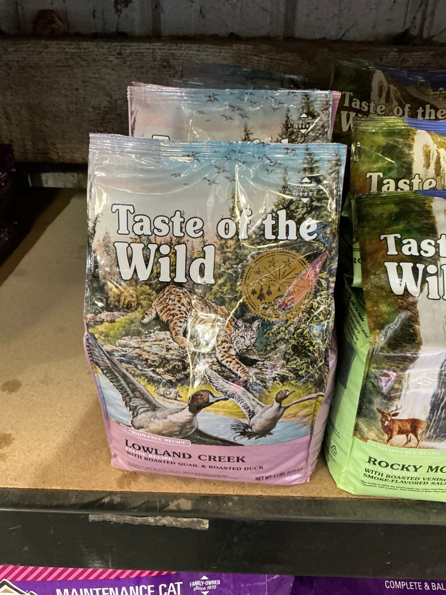 Taste of the Wild Cat Lowland Creek Small