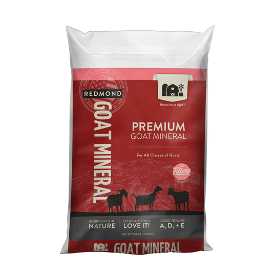 Redmond Goat 25lb Mineral Salt