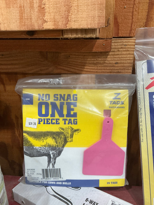 No snag eartag
