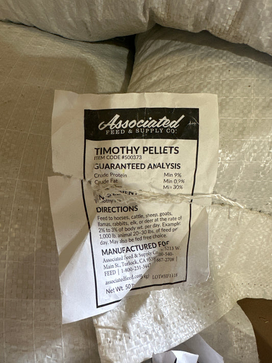 Timothy Pellets