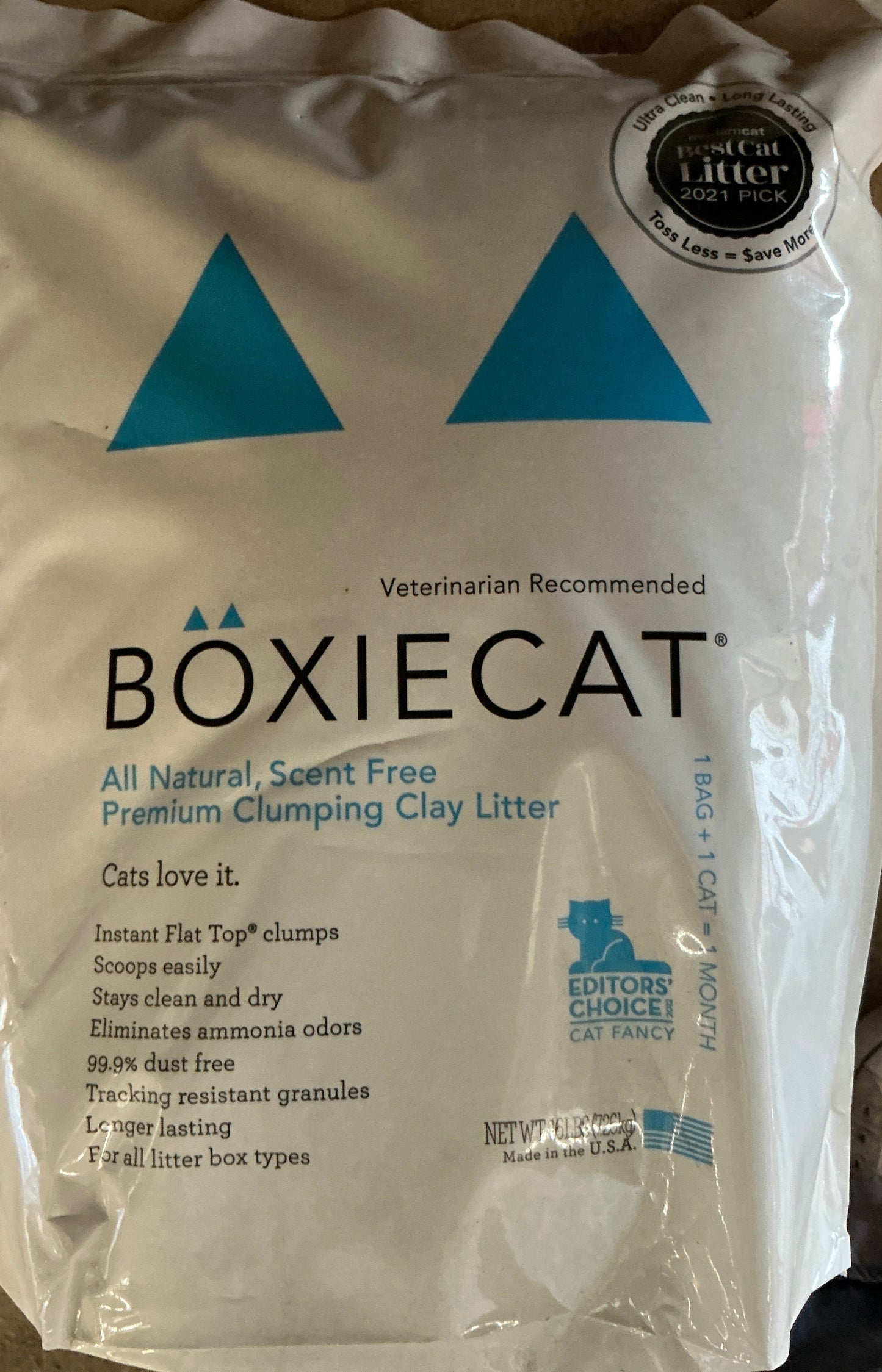 Cat Litter Boxie Cat 16lbs