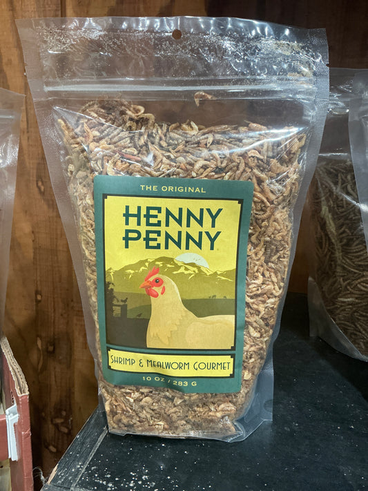 Henny Penny Shrimp & Mealworms 10oz