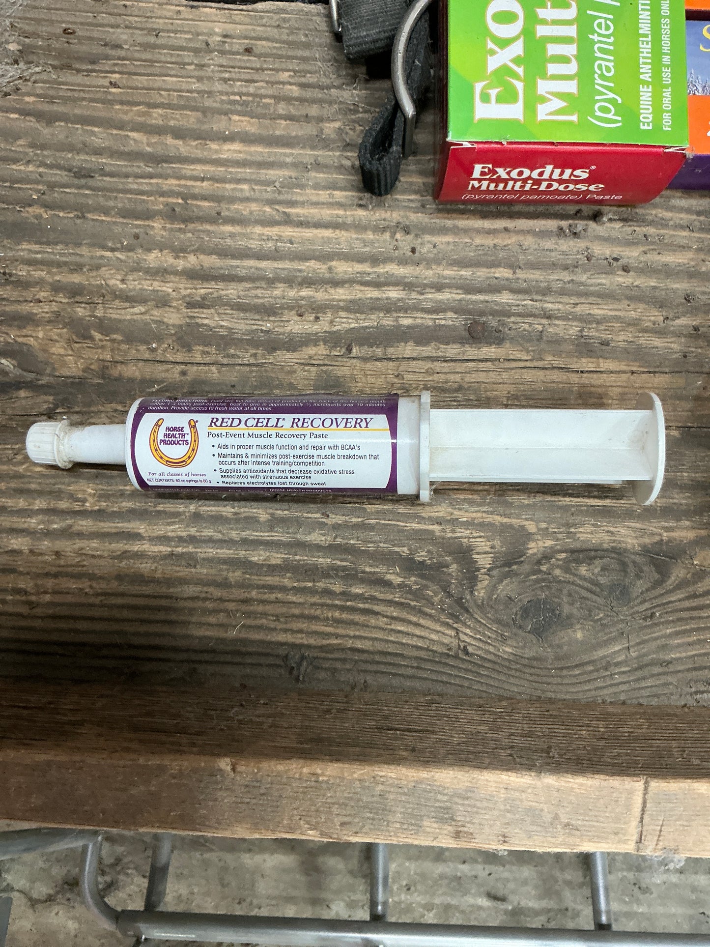 Red cell recovery paste