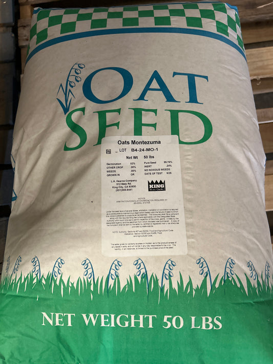 Oats Montezuma Seed 50lb