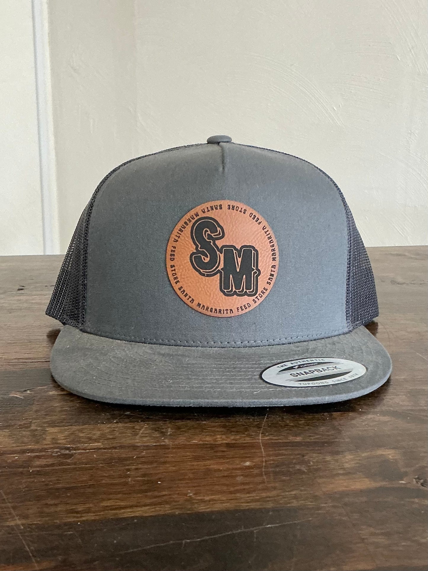 SM Dark Gray Hat Centered Logo