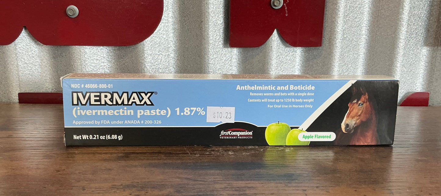 Ivermectin Paste Apple Flavored