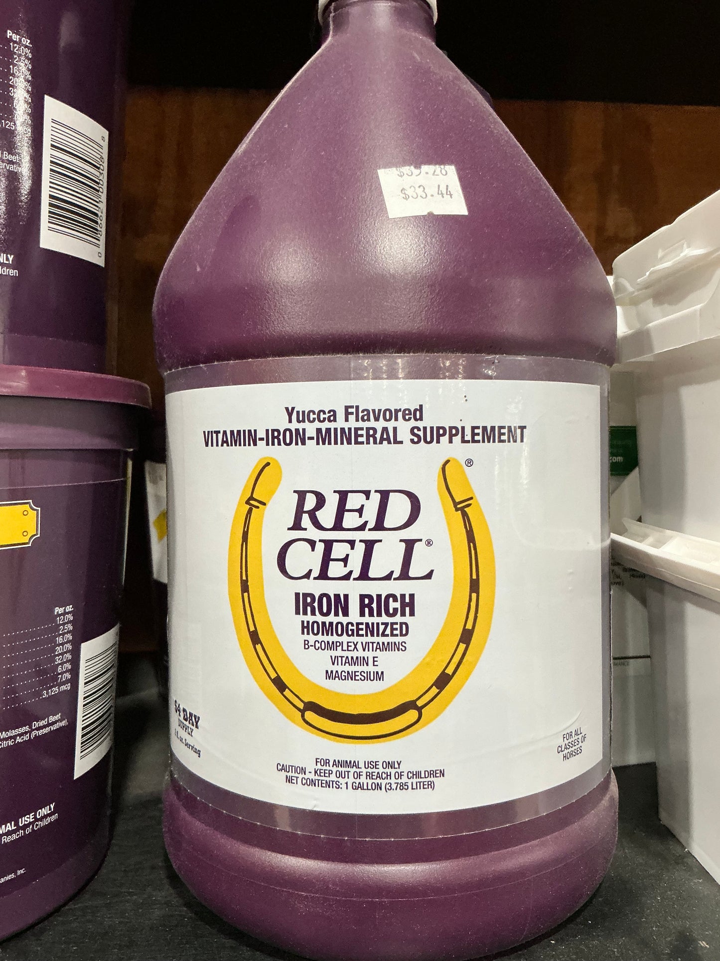 Red Cell Iron Rich 1gal