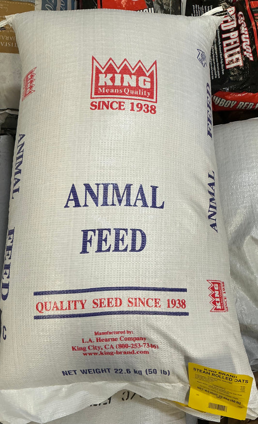 King Steam Rolled Oats